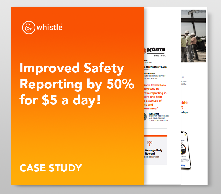 Improved Safety Reporting Case Study with Whistle