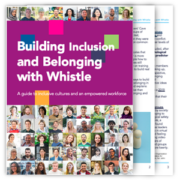 Building Inclusion and Belonging with Whistle Graphic