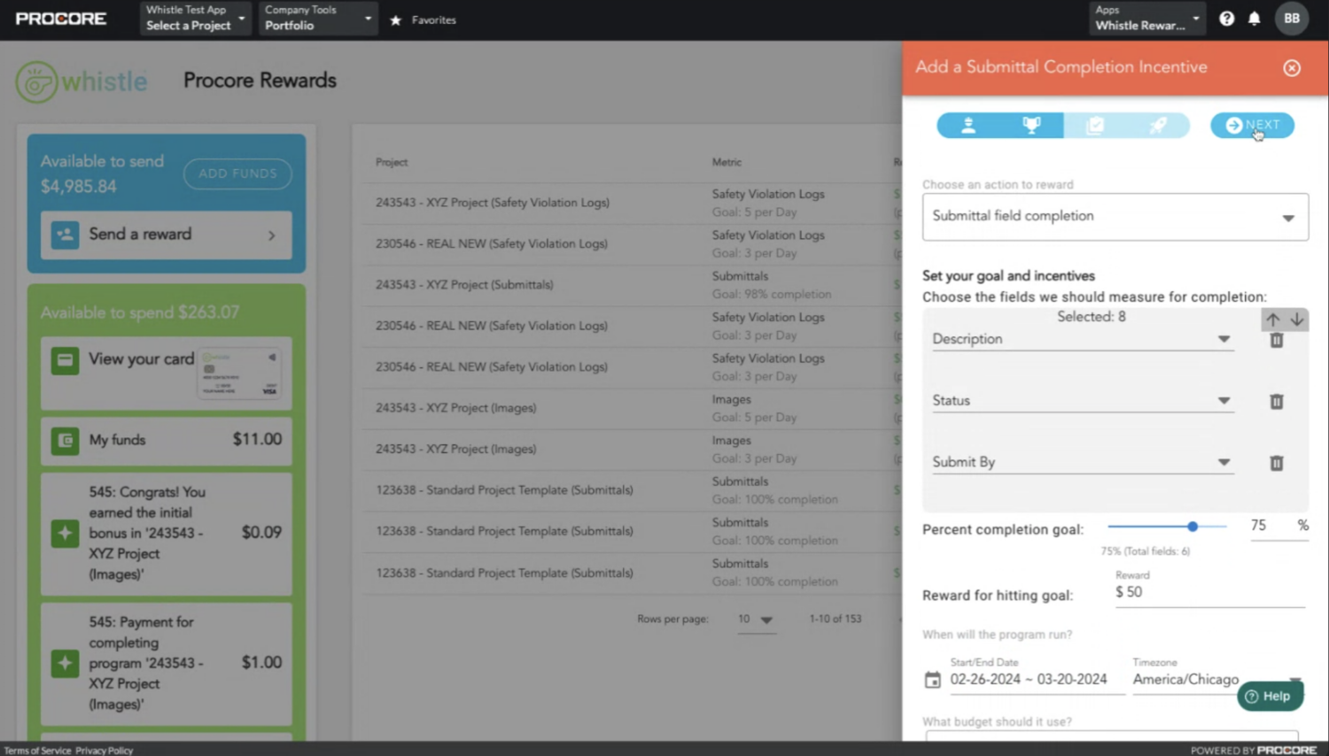 Add Incentives to Procore Submittal Log to Boost Profitability and