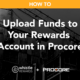 Upload funds to your Whistle Rewards account in Procore