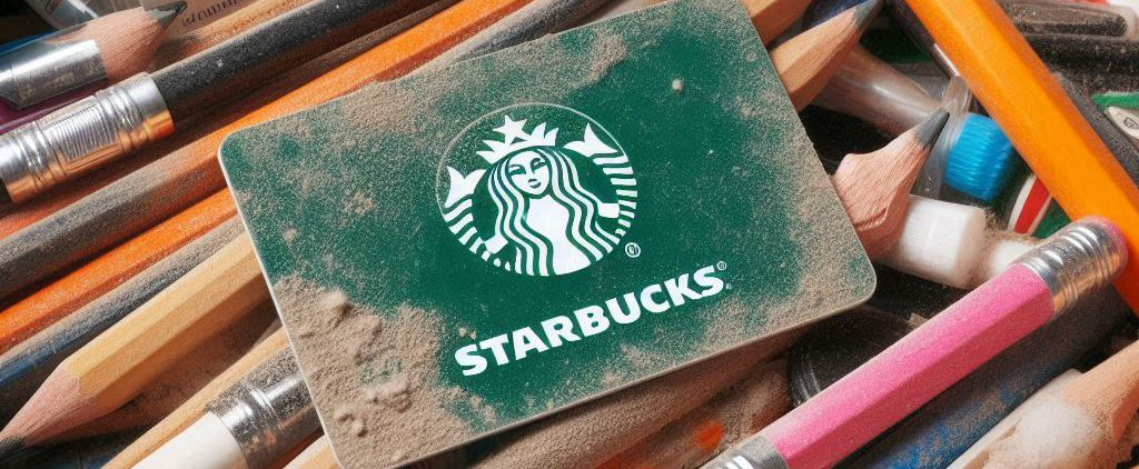 Old starbucks gift card