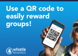 Use a QR code to easily reward groups