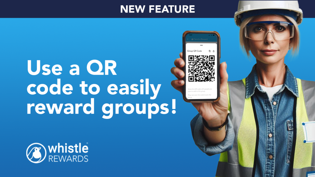 Use a QR code to reward a group