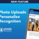 Upload your own photos with a recognition